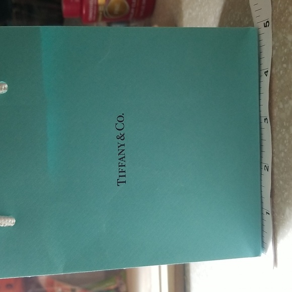 Authentic Tiffany & Co. Gift bag, with I Love You card. - Picture 2 of 4